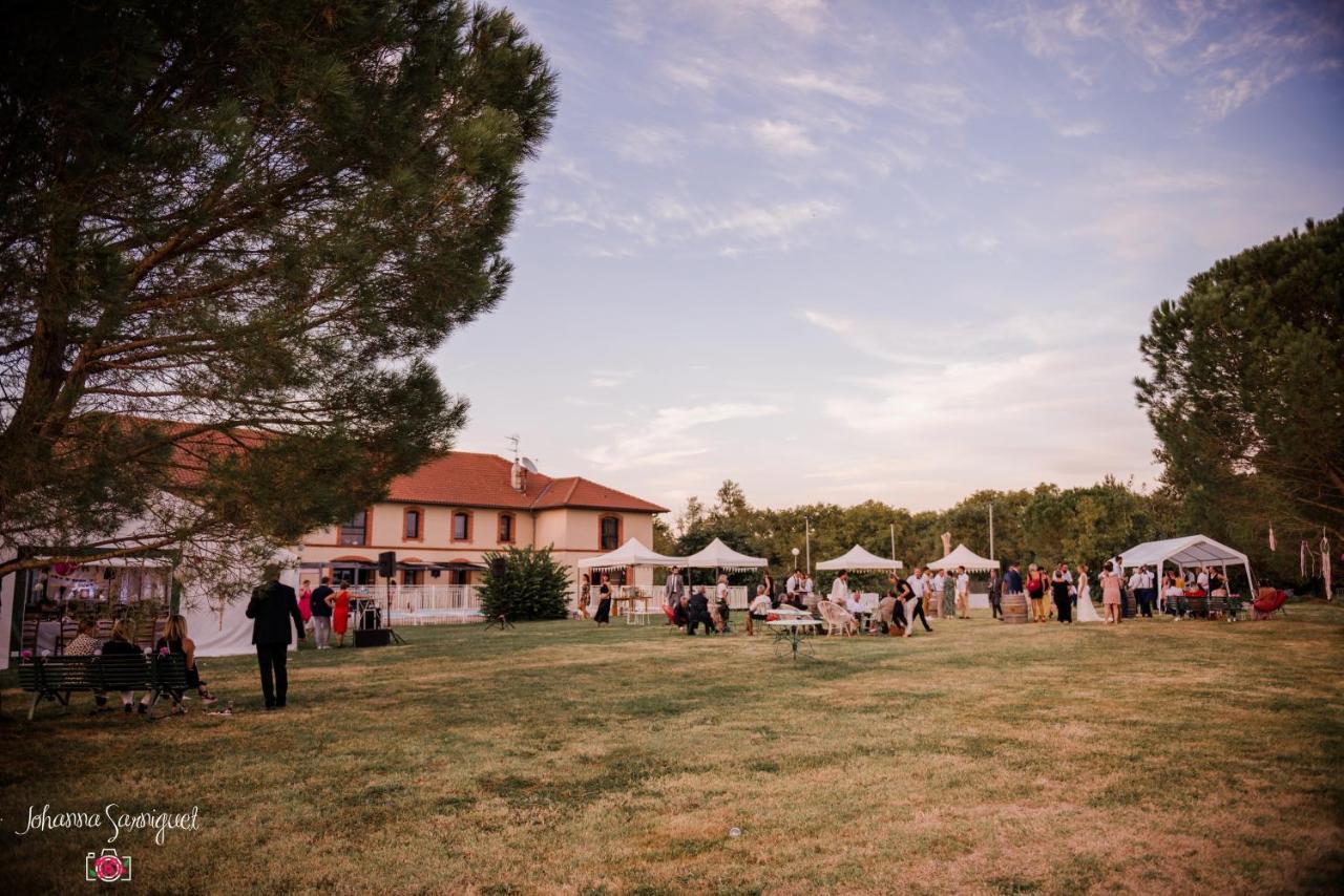 Domaine De Garabaud Hotel Mazères Exterior foto