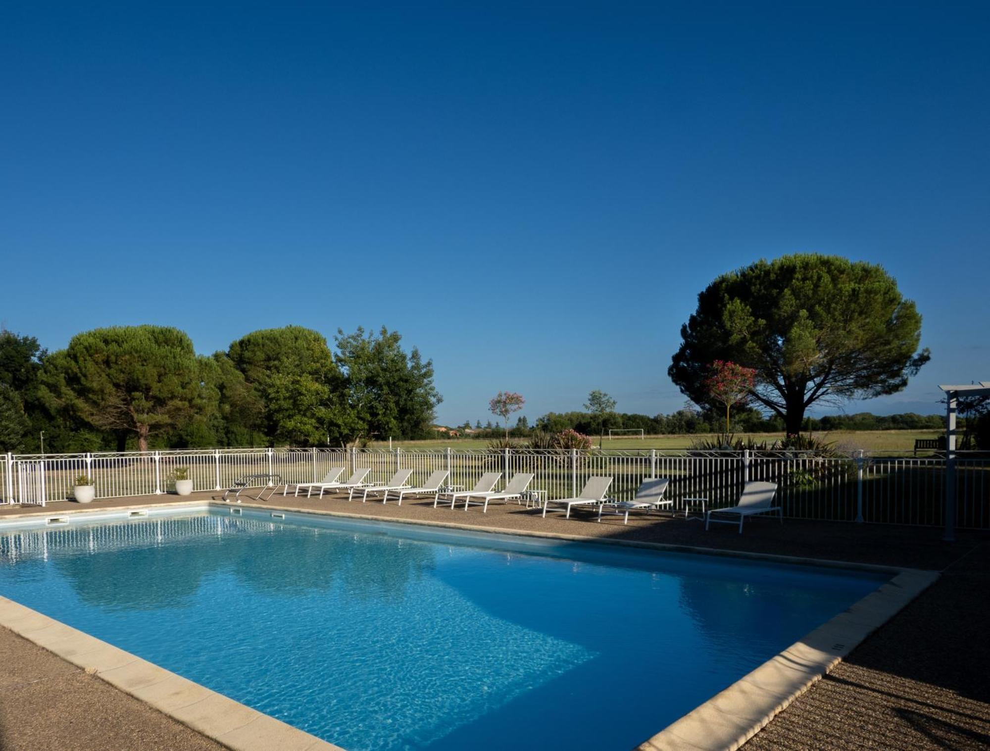 Domaine De Garabaud Hotel Mazères Exterior foto